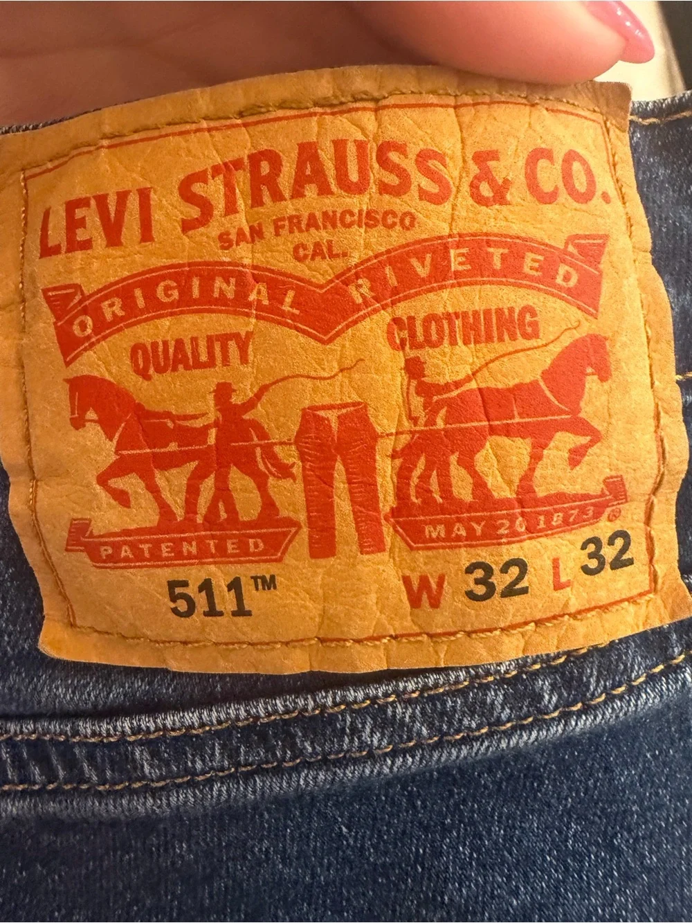 Levi men’s 511 jeans- Size 32x32